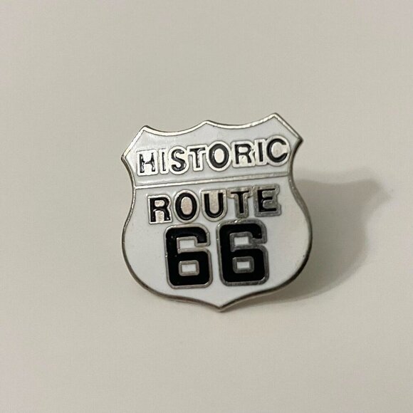 Vintage Historic Route 66 Pin - Picture 1 of 8
